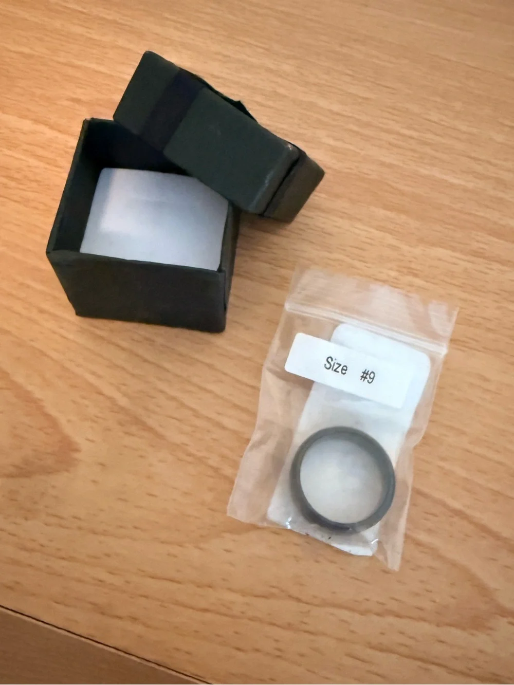 Men's Black Tungsten Wedding Band - Sleek Comfort Fit
